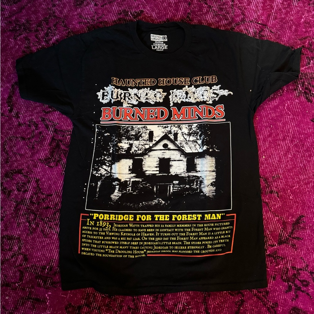 Online Ceramics Haunted House T Shirt 2018